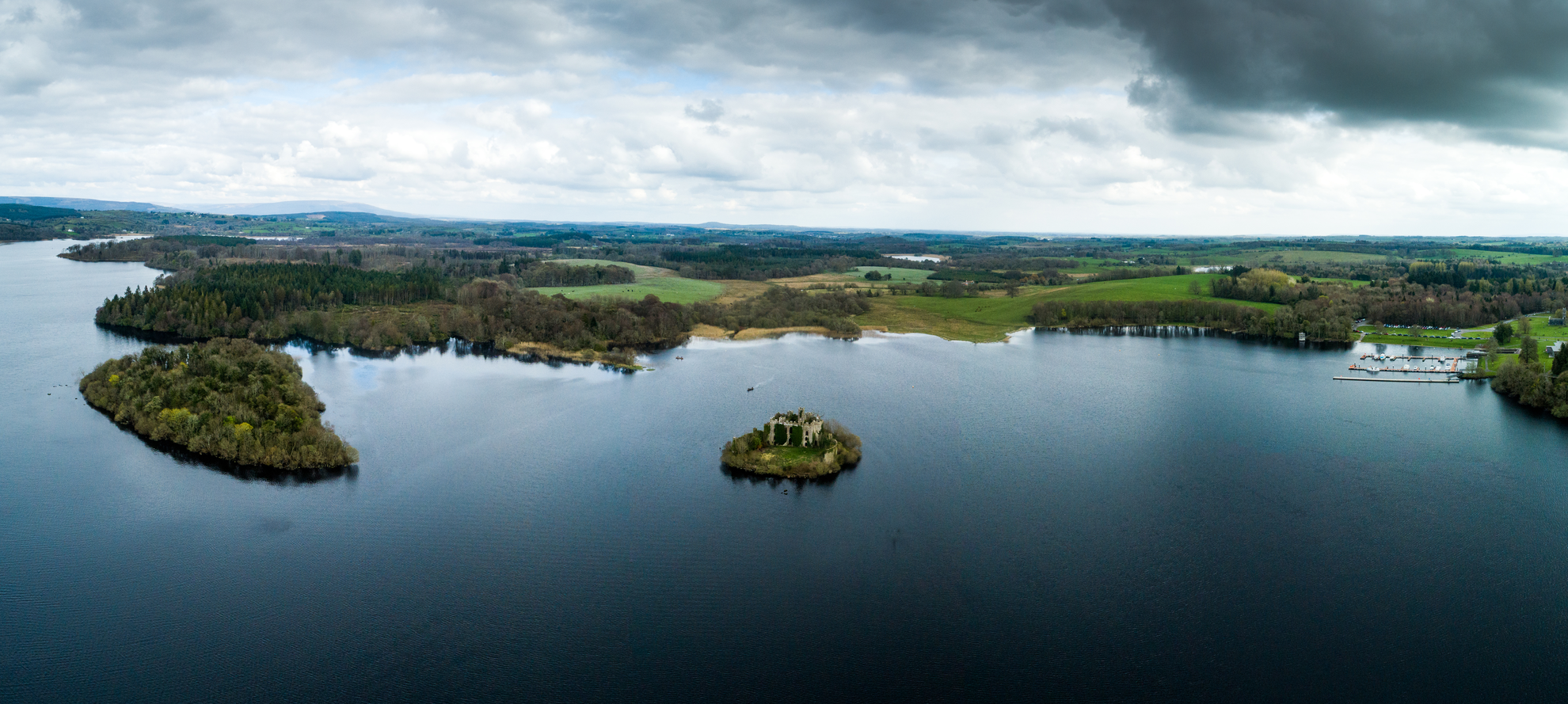 An image depicting the trail Lough Key - The Bog Garden Trail and its surrounding area.