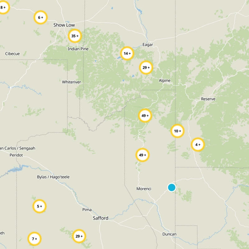 Graham County Static Map