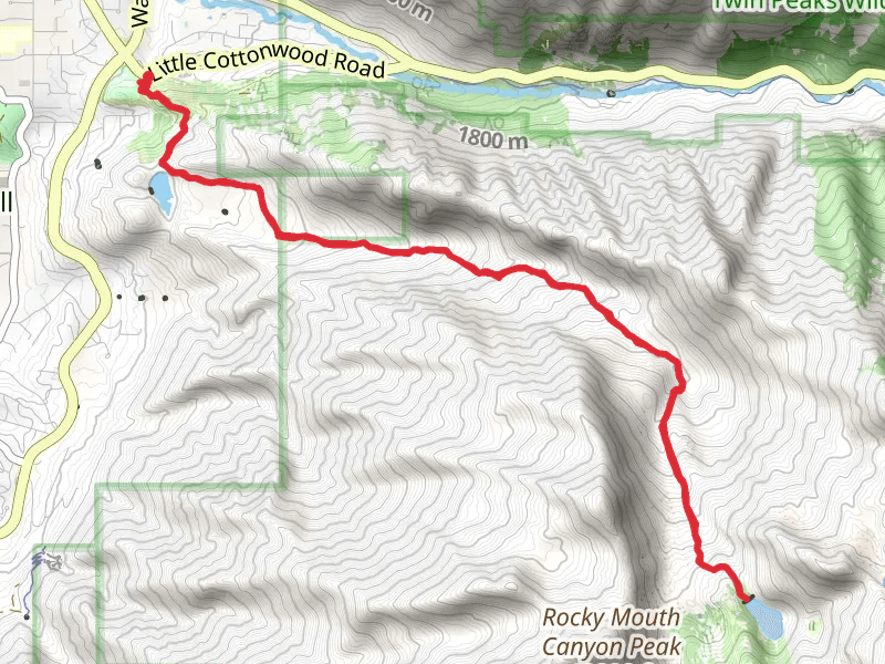 Upper Bells Canyon Reservoir via Bells Canyon Trail