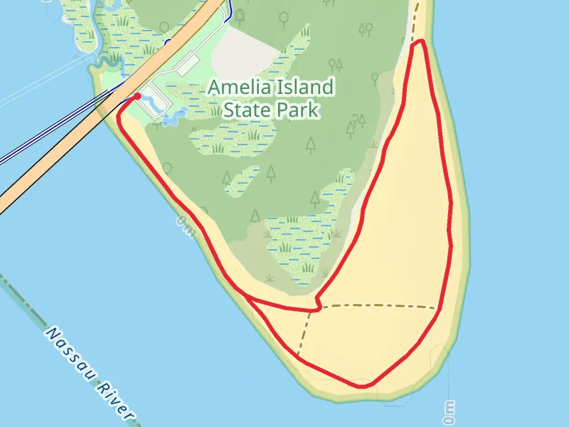 Amelia Island State Park Loop
