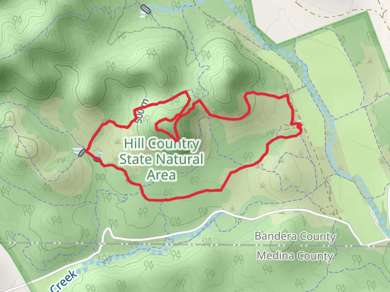 Wilderness and West Peak Loop