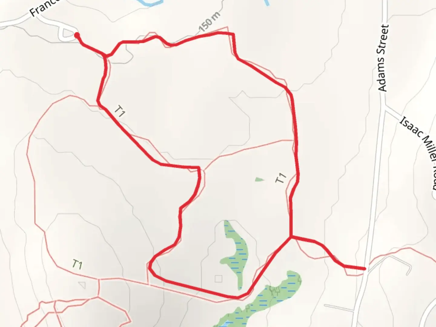 An image depicting the trail Libbey Loop Trail and its surrounding area.