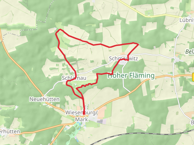 Wiesenburg and Schmerwitz Loop