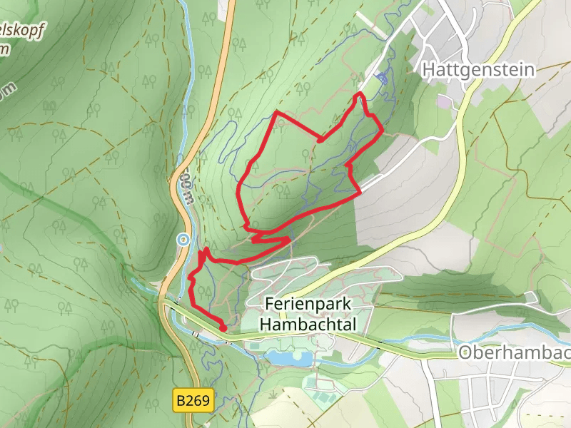 Hattgensteiner Fels and Rothenburg Loop