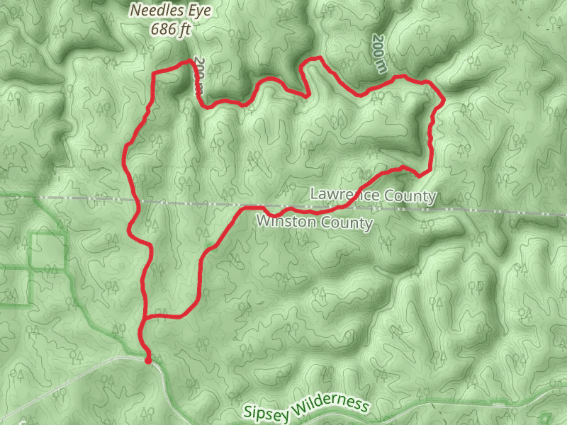 Randolph Wild Hiking and Sipsey Wild Hiking Trail