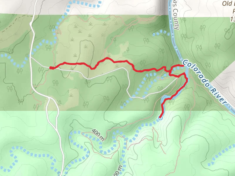 Gorman Falls and Spring Trail