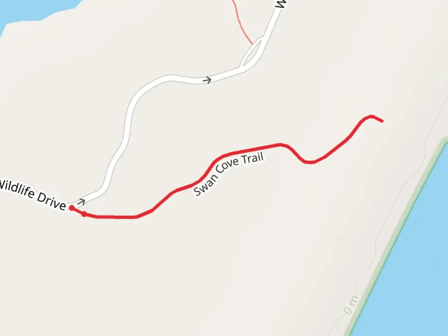 An image depicting the trail Swan Cove Trail and its surrounding area.