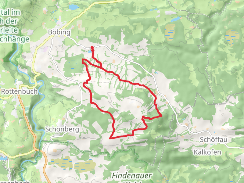 Ruhbach in Vorderkirnberg