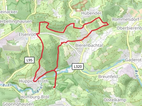 Holsteinsmuehle Rundweg and Tropfsteinhoehle Rundweg