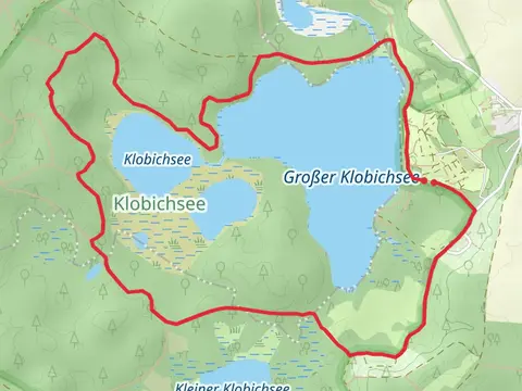 Großer Klobichsee and Klobichsee Loop via Roter Balken