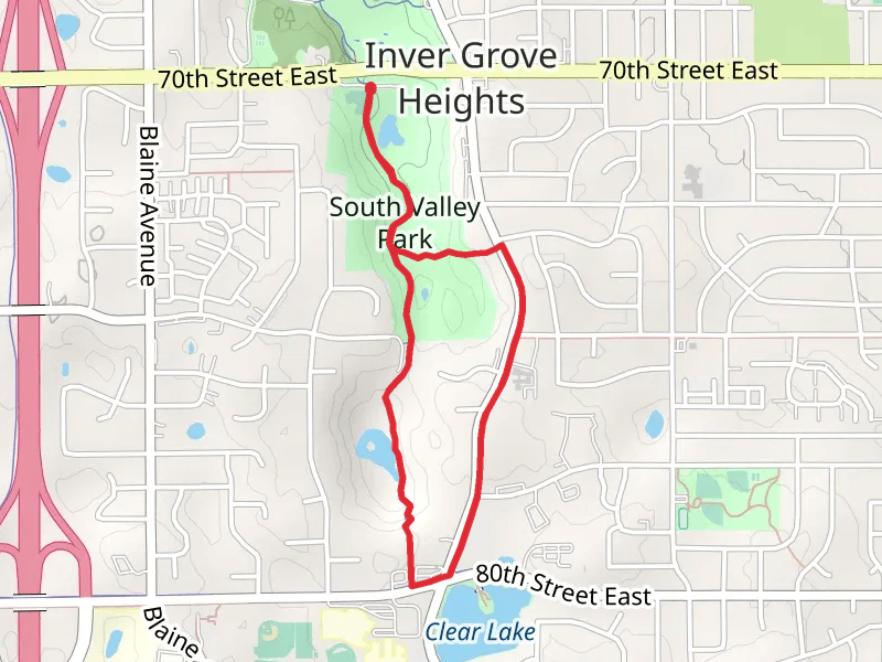 South Valley Park Loop