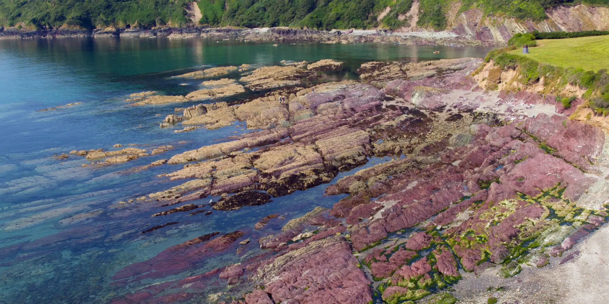 An image depicting the trail Killigarth to Talland Bay and Tencreek Walk and its surrounding area.