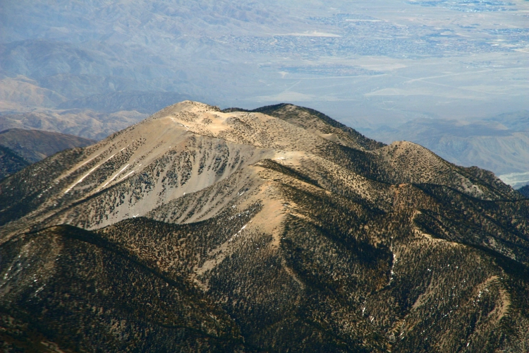 Poopout Hill, Dry Lake and San Gorgonio Mountain via San Gorgonio Mountain Trail