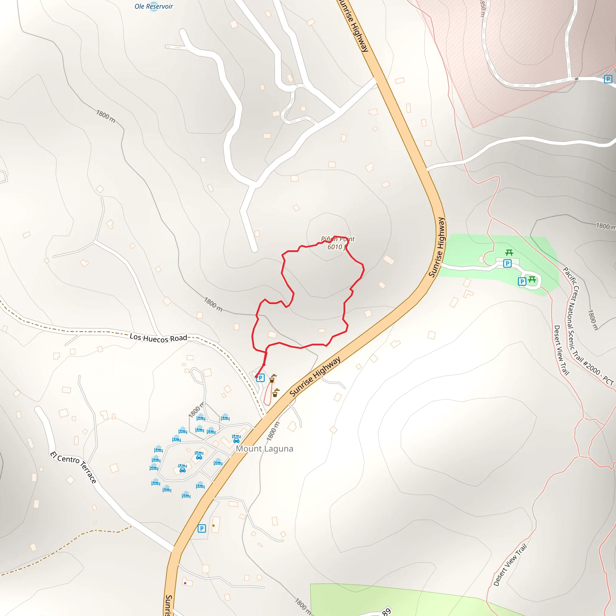 Kwaaymii Cultural Trail mobile static map