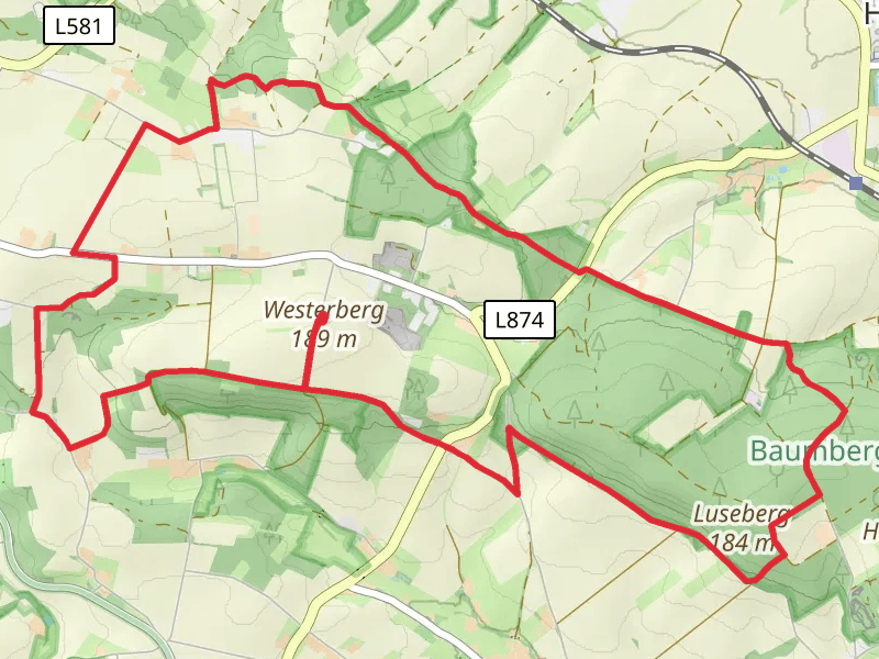 Longinusturm Rundweg and Nottuln Rundweg