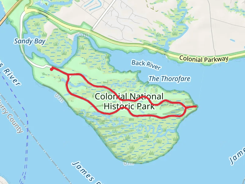 Colonial National Historic Park Loop