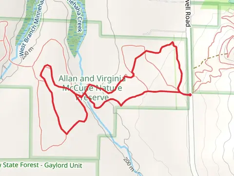 Loop around Minnehaha Creek