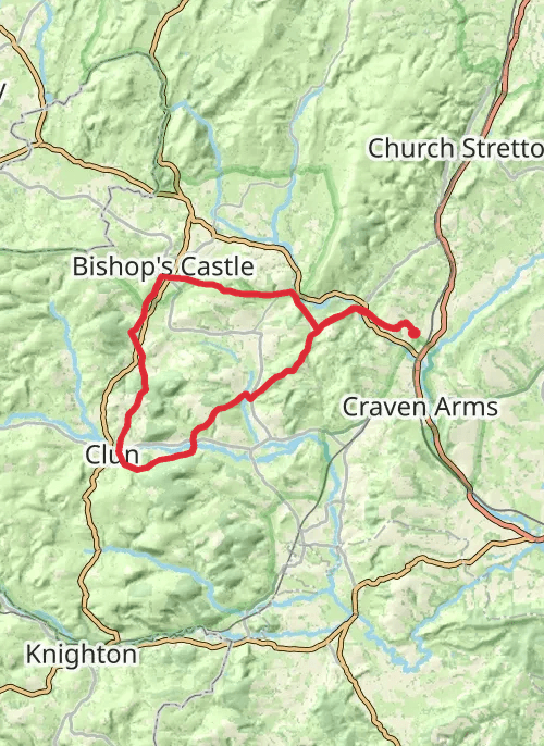 Tour de Marches 2026 LDWA mobile static map