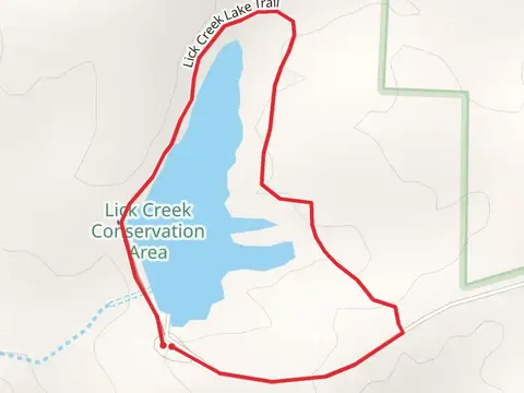 Lick Creek Lake Loop