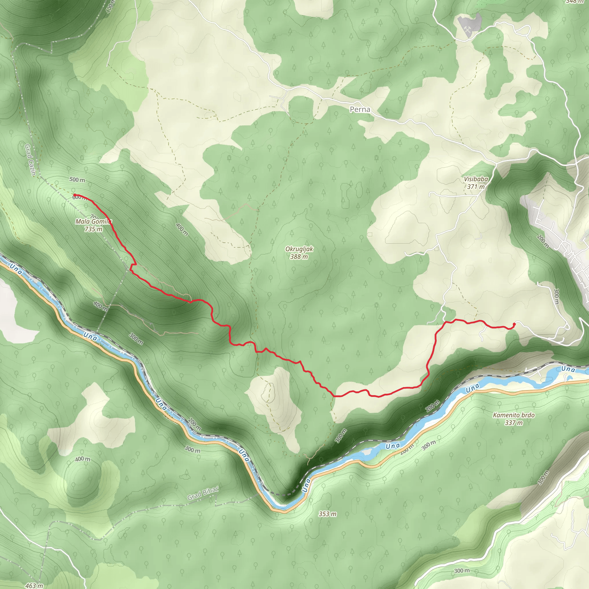 Mala Gomila-Šilja mobile static map