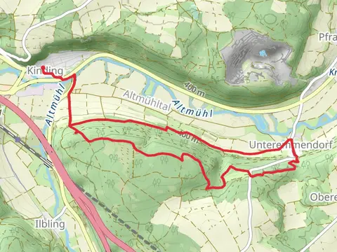 Altes Holz, Hubertusfelsen and Langfelsen Loop