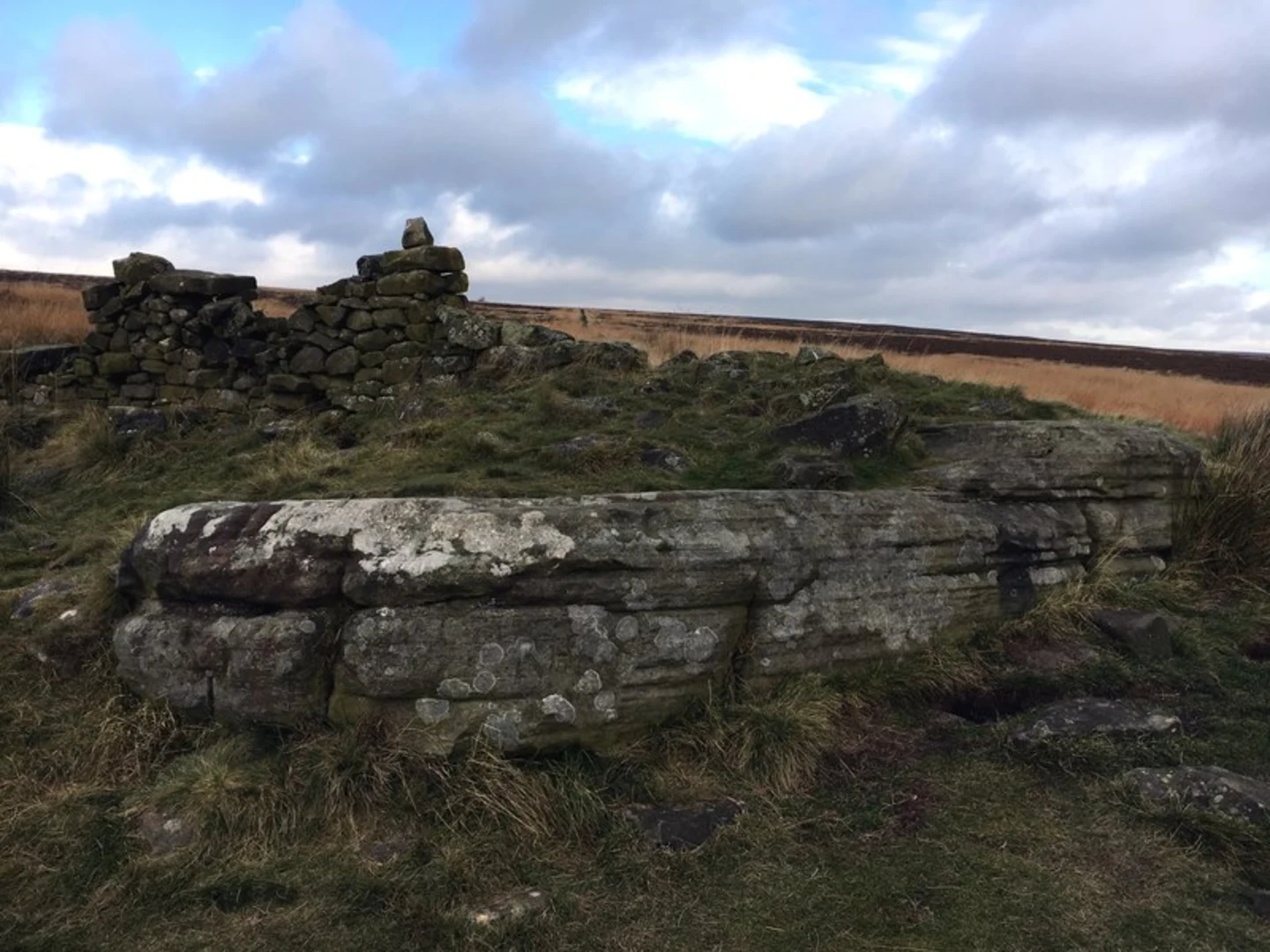 An image depicting the trail Curbar and Baslow Edge Loop and its surrounding area.
