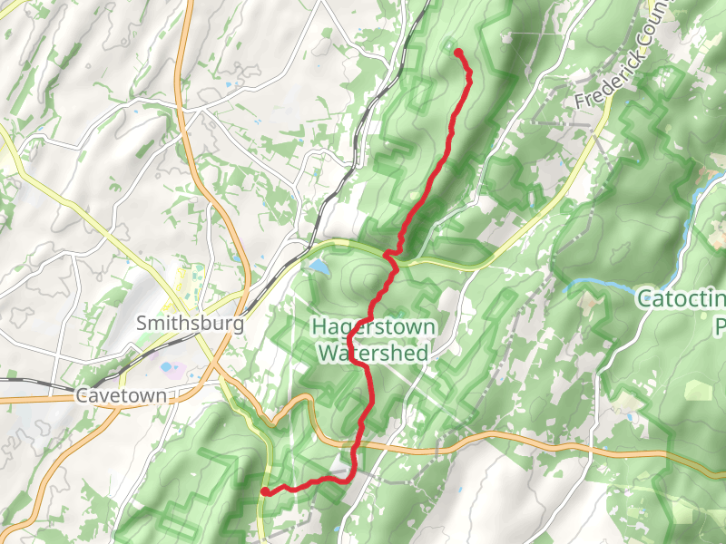 Buzzard Knob and Raven Rock via Appalachian Trail