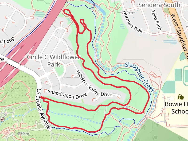 Veloway - Slaughter Creek Loop