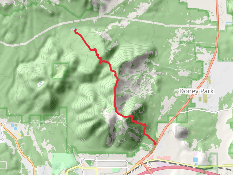 Schultz Tank via Elden Lookout Trail