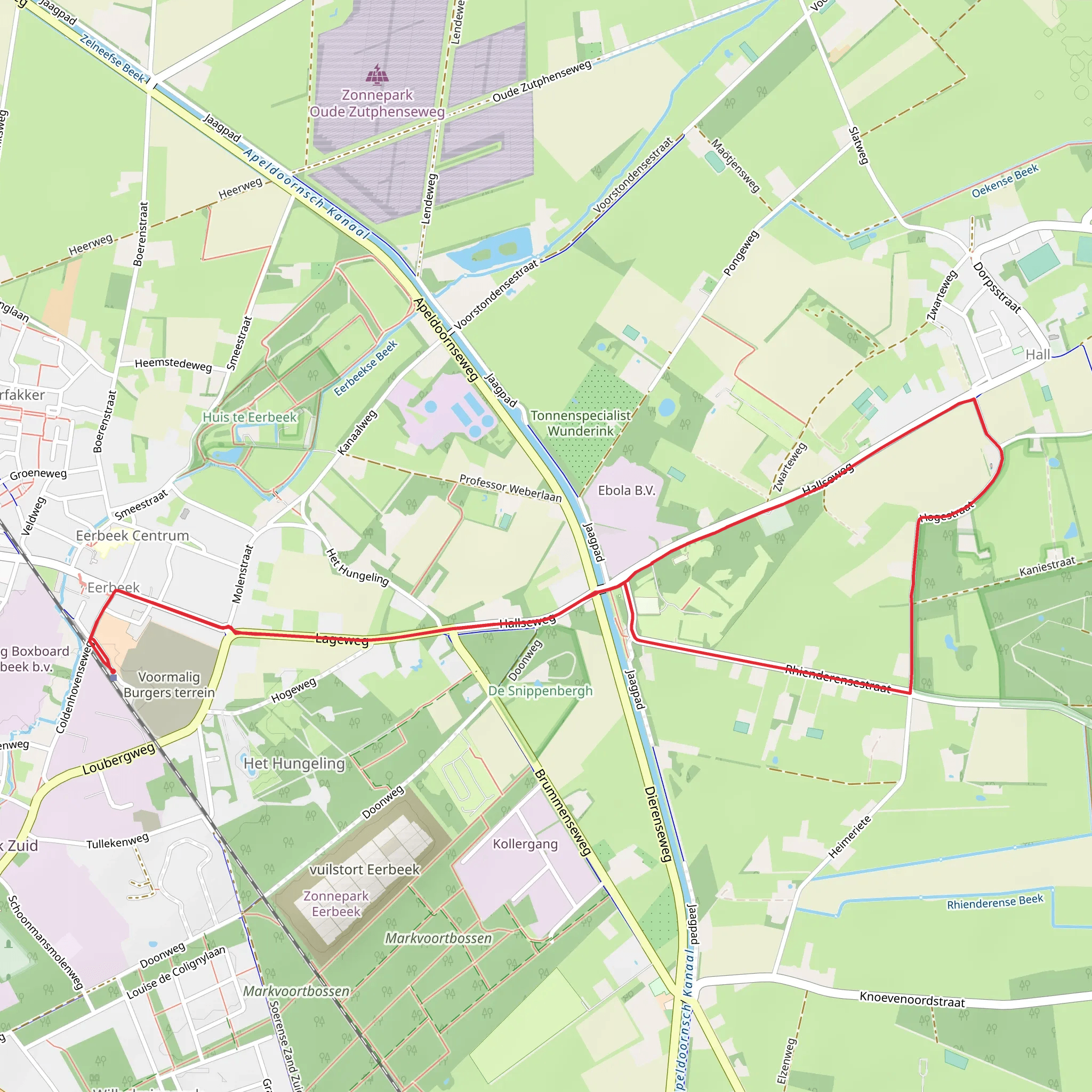 ABK Huis and De Reumpol Loop mobile static map