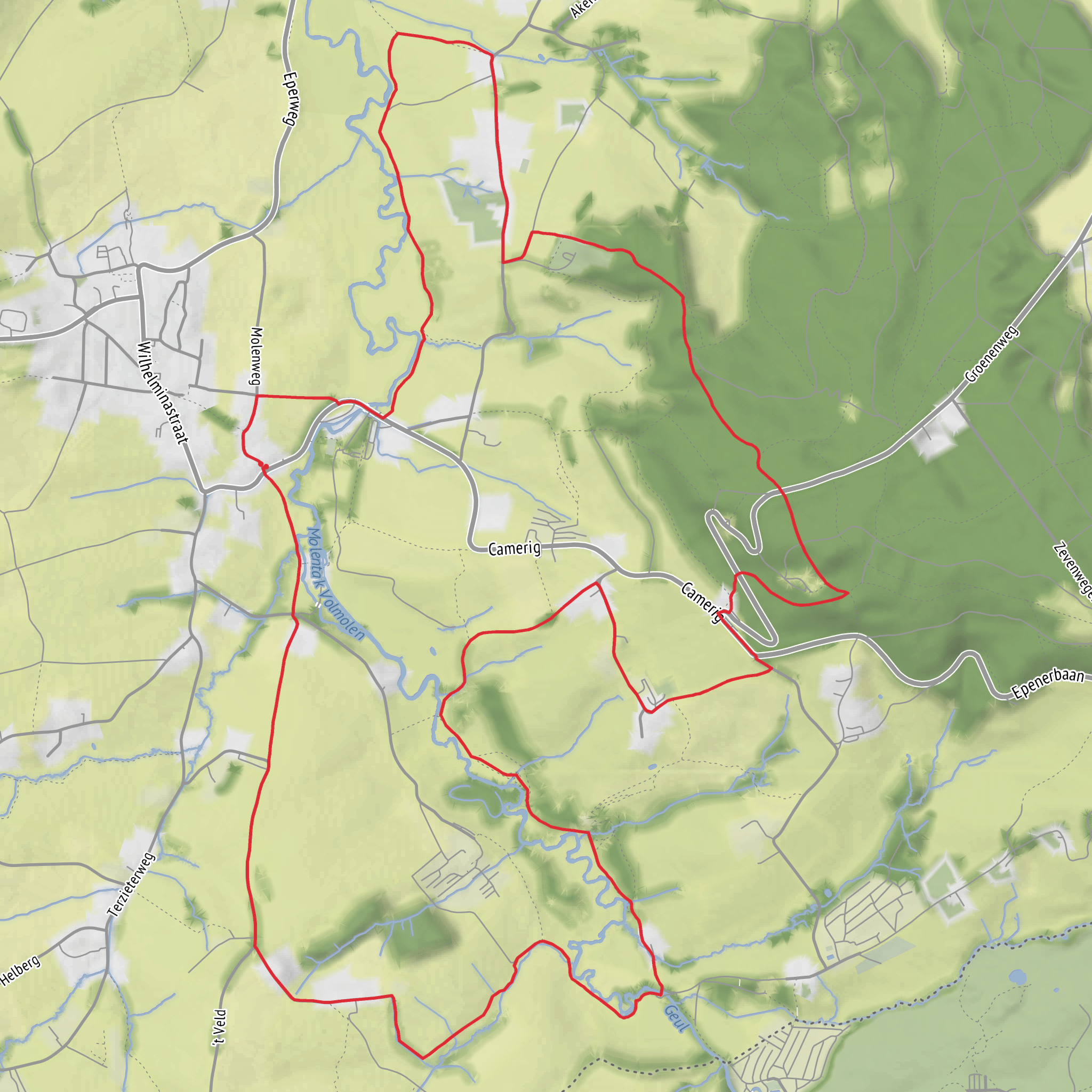 Molenweg - Buitenlust mobile static map