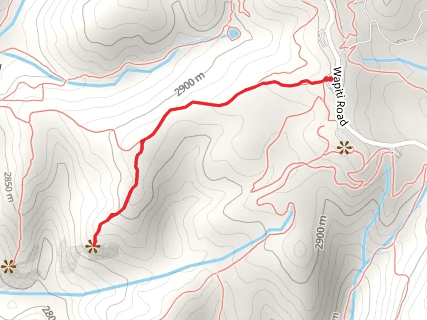 An image depicting the trail Raven Ridge Overlook and its surrounding area.