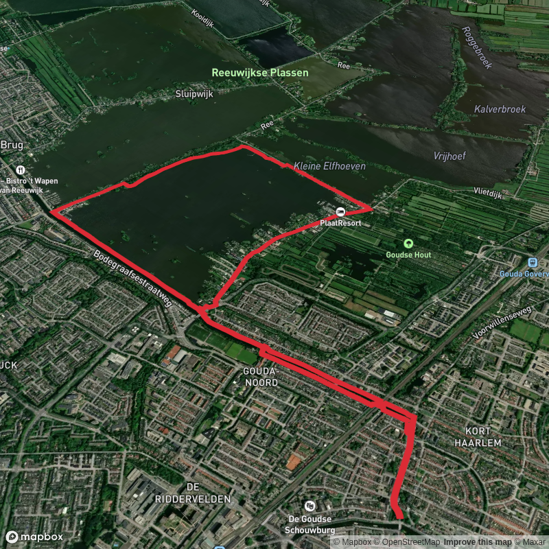 Elfhoeven Loop via Bruinegoud Route