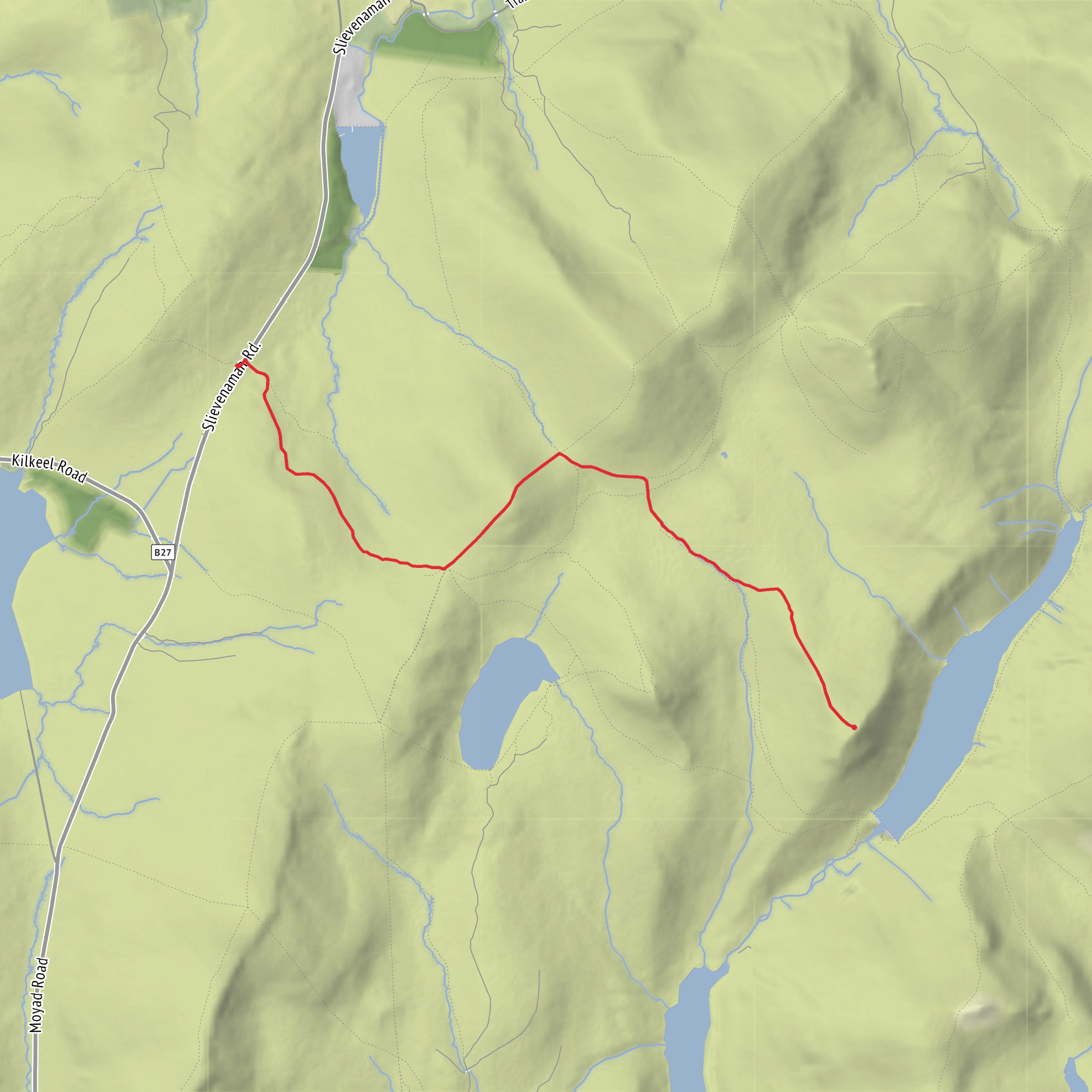 Ott to Ben Crom mobile static map