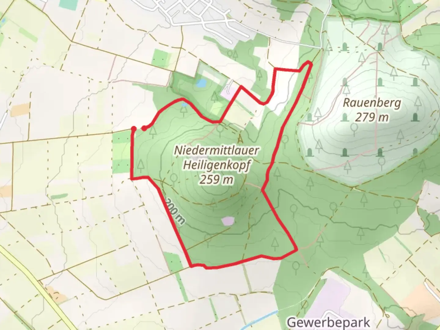 An image depicting the trail Kulturweg Hasselroth and Natur Erlebnispfad Loop and its surrounding area.