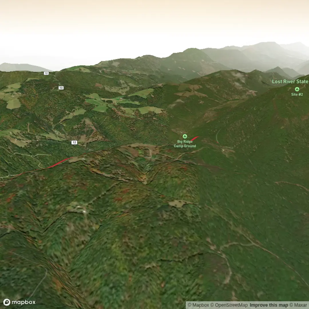 An image depicting the trail E Ridge Trail and its surrounding area.