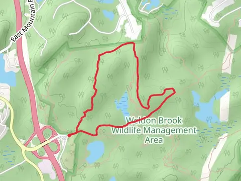 Blue Half Moon Trail and Arapho Trail Loop