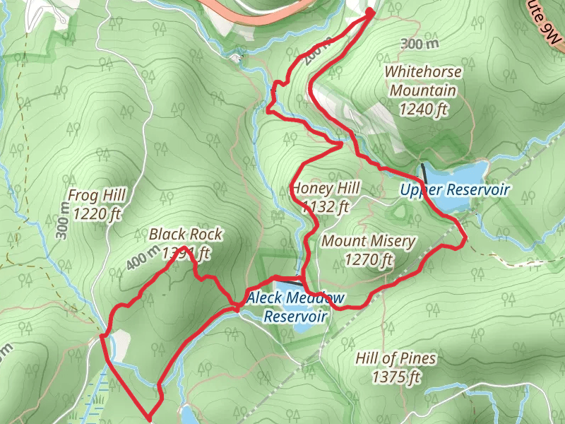 Duggan Trail and Black Rock Loop Trail
