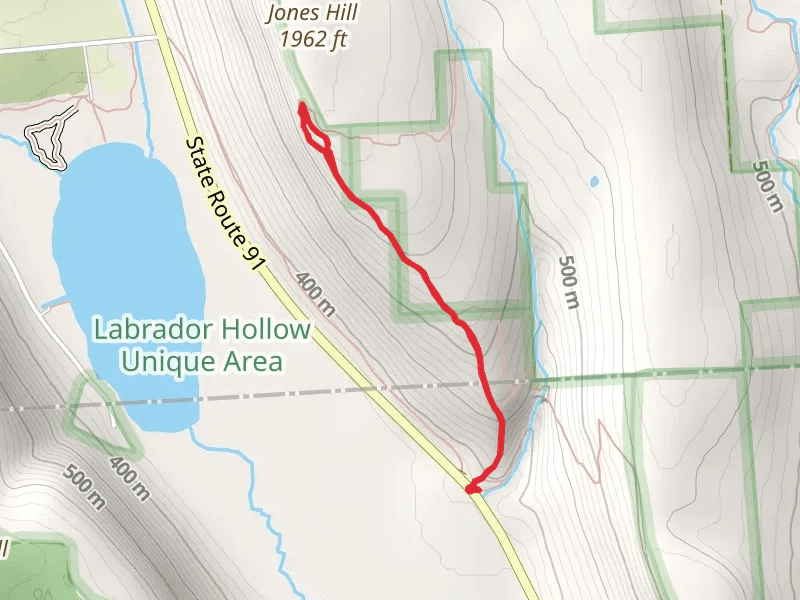 Jones Hill via Onondaga and Skyline Trail