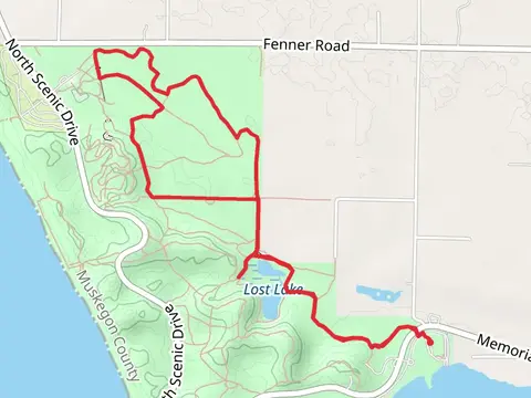 Lost Lake - Muskegon State Park Loop