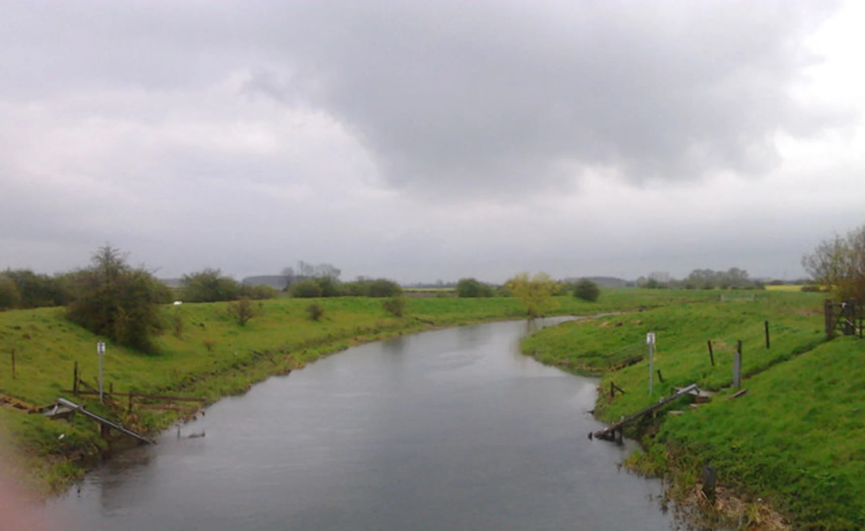 An image depicting the trail River Witham - North Hykeham and its surrounding area.