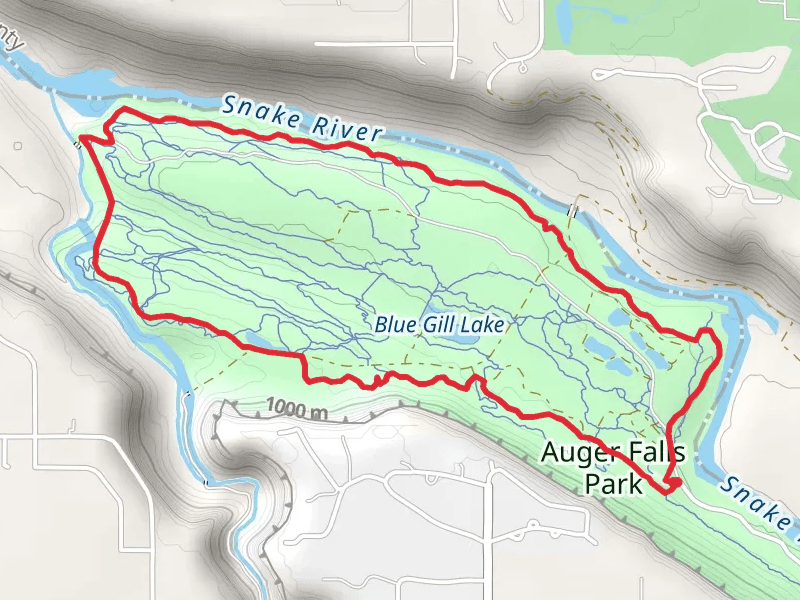 Rock Creek and Snake River Loop