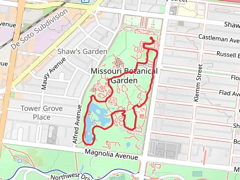 Missouri Botanical Garden Loop