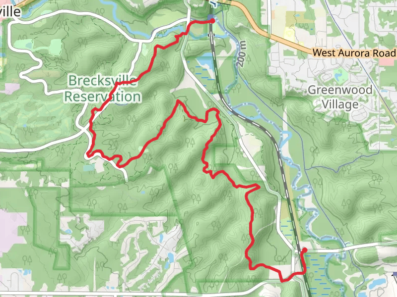 Buckeye Trail - Jaite to Brecksville