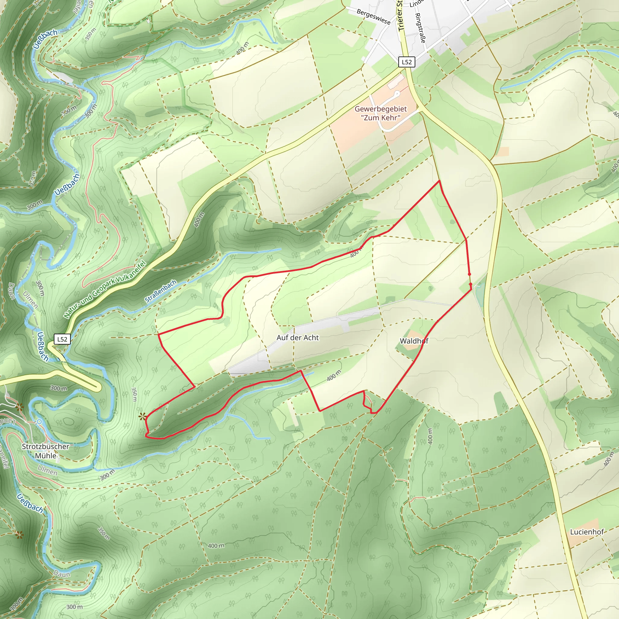 Erlebnisweg Achterhoehe and Eifel Camino Loop mobile static map