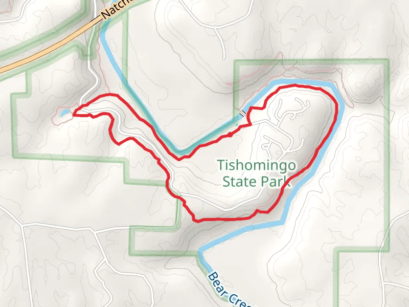 CCC Camp and Bear Creek Loop Trail
