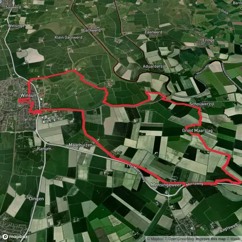 Schaphalsterzijl, Abelstok and Billingeweer Loop