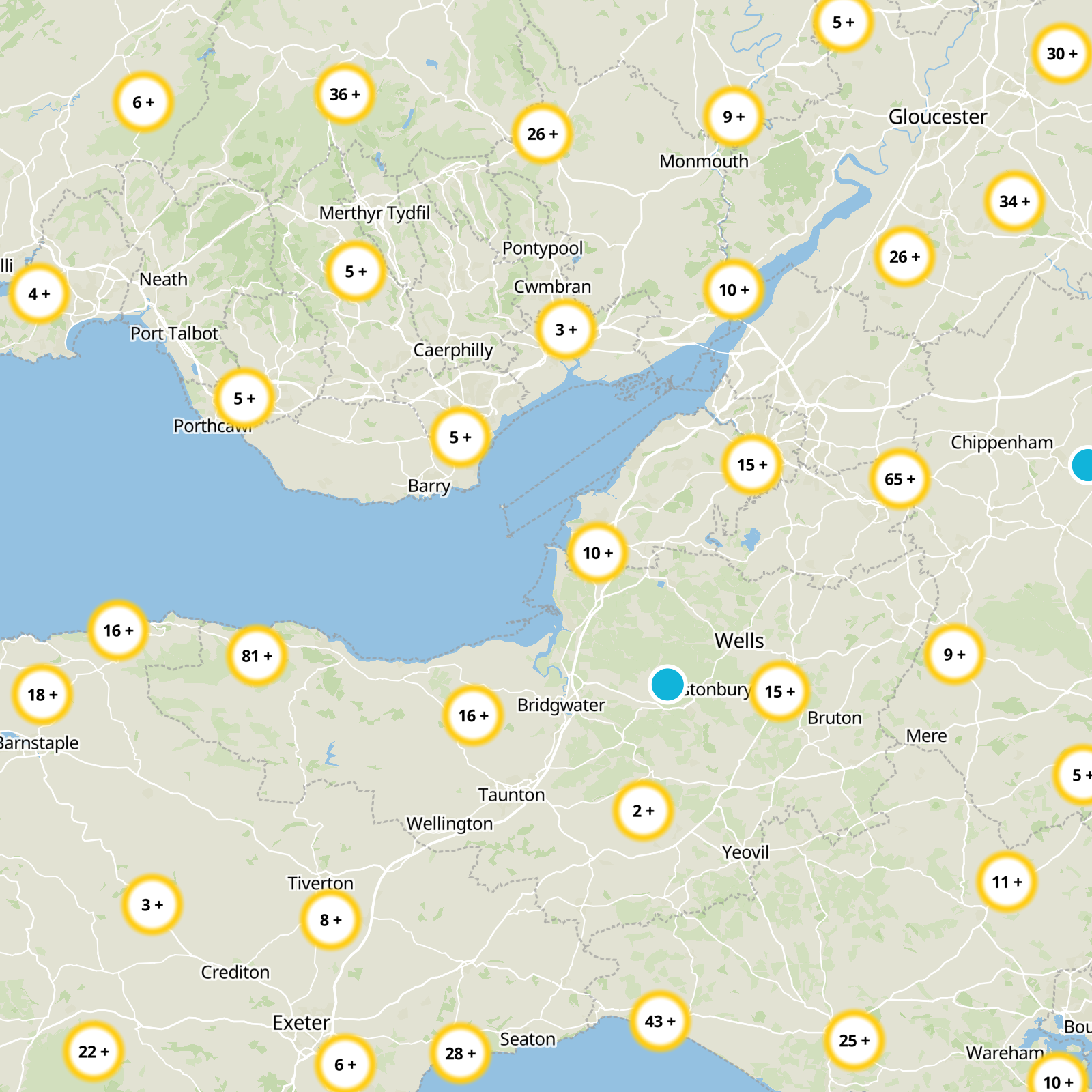 Somerset Static Map