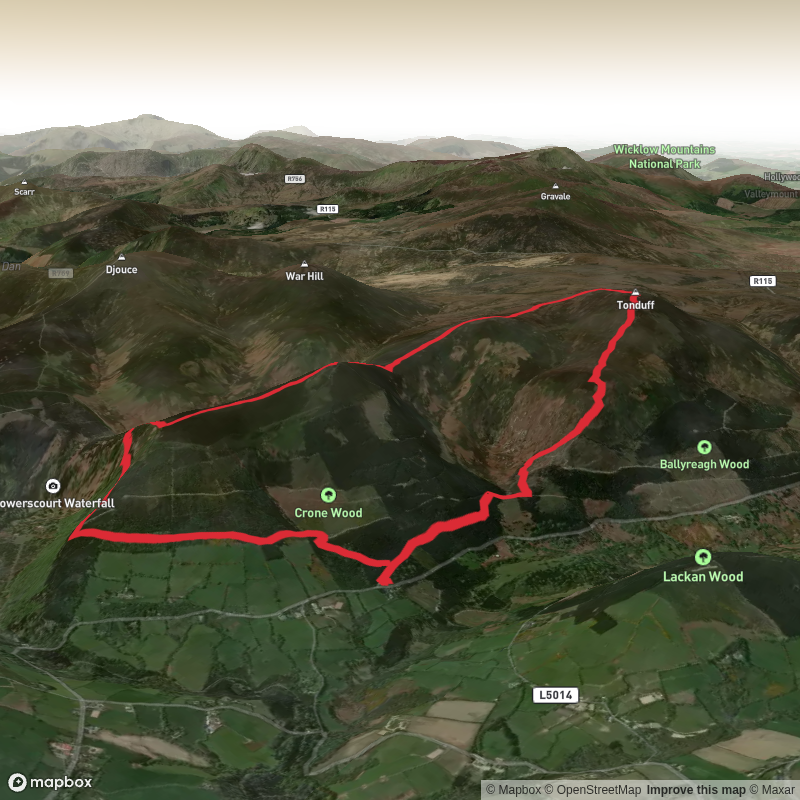 Crone - Tonduff - Tonduff East Top - Maulin
