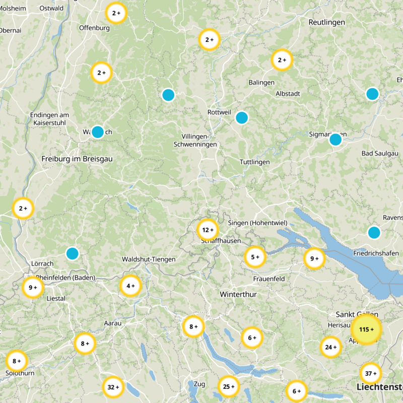 Schwarzwald-Baar-Kreis Static Map